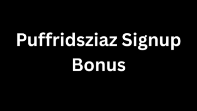 Puffridsziaz Signup Bonus