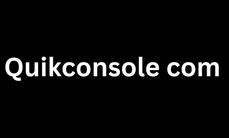 Quikconsole com