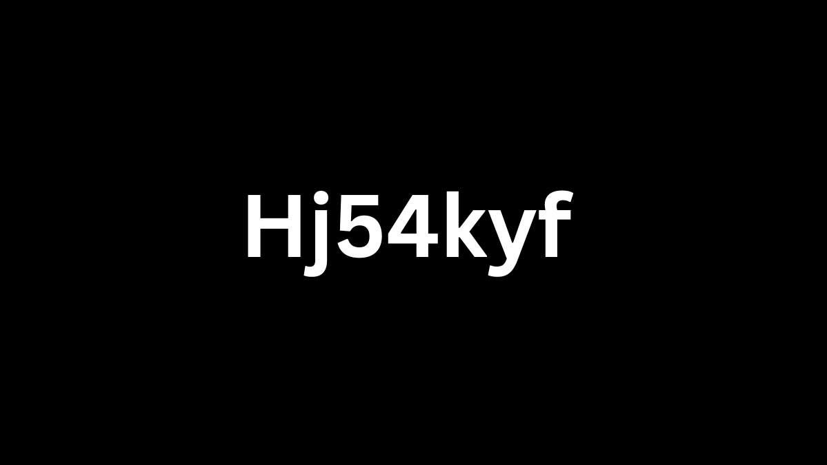 hj54kyf